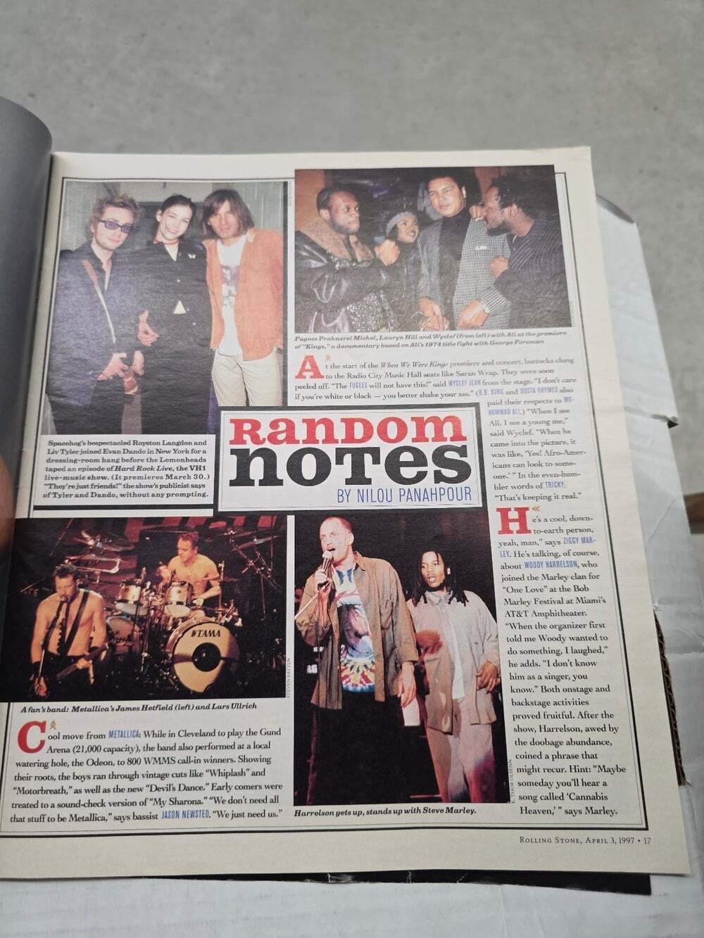 Rolling Stone Magazine April 3 1997 Brad Pitt Rebel Hollywood RS757 - Picture 10 of 13